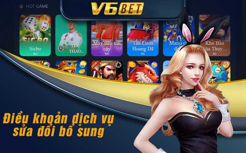 Điều Khoản Dịch Vụ V6bet Những Quy định và Nghĩa vụ