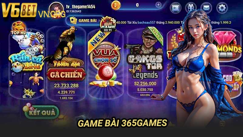 Game Bài 365Games Nơi hội tụ đỉnh cao giải trí và cá cược